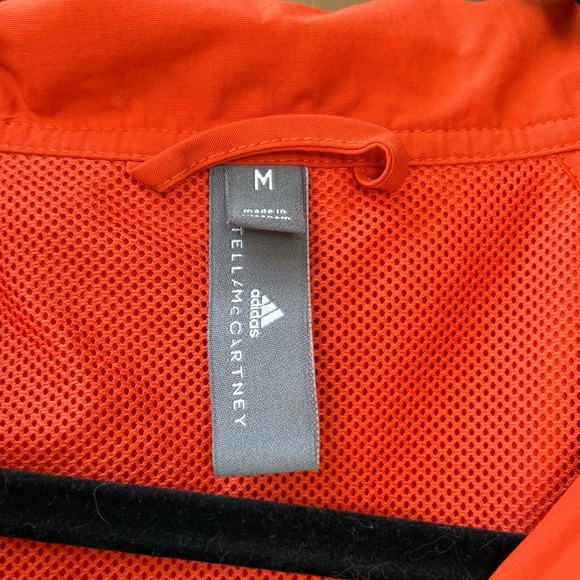 Stella McCartney x Adidas Truecasuals Woven Track Jacket In Burnt Cayenne Medium - Picture 5 of 8